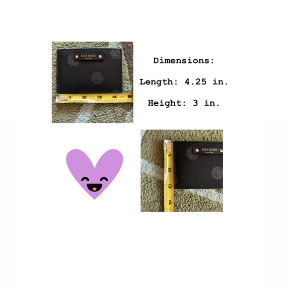 New Kate Spade Graham Haven Cardholder🖤 - Picture 5 of 5